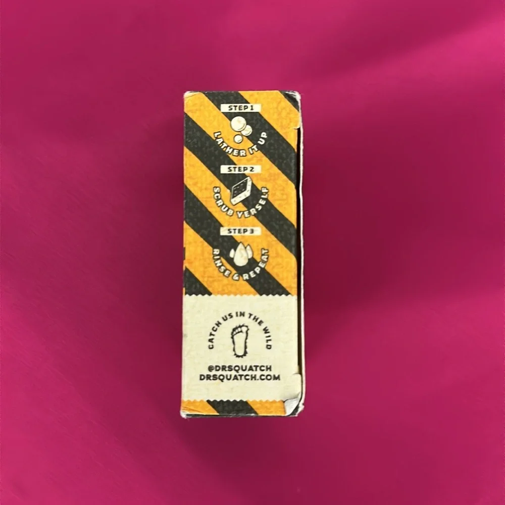 Dr. Squatch Hufflepuff Lather of the Loyal Soap - Medium Grit Men’s Natural Soap